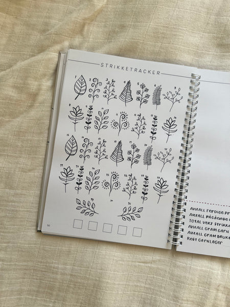 The Bullet Journal for Knitters 2025 - Norsk