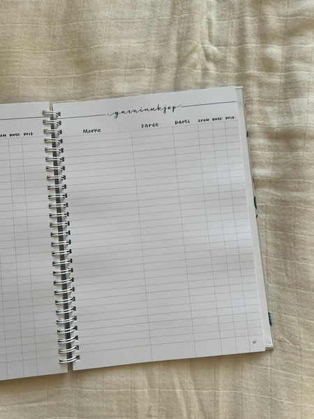 The Bullet Journal for Knitters 2025 - Norsk