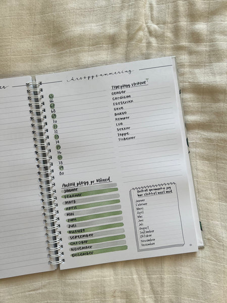 The Bullet Journal for Knitters 2025 - Norsk