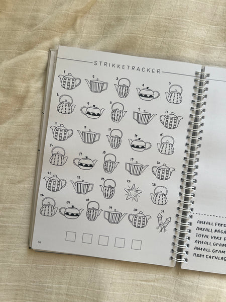 The Bullet Journal for Knitters 2025 - Norsk