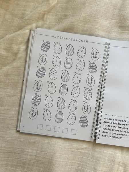 The Bullet Journal for Knitters 2025 - Norsk