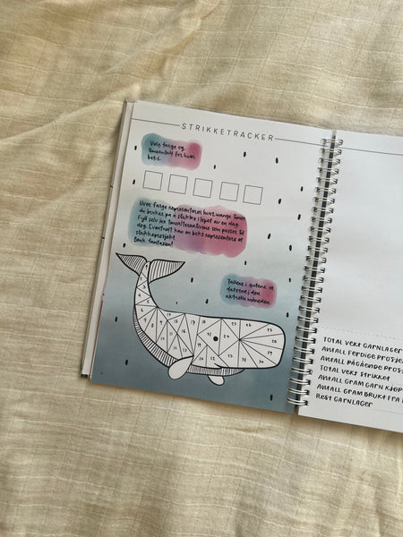 The Bullet Journal for Knitters 2025 - Norsk