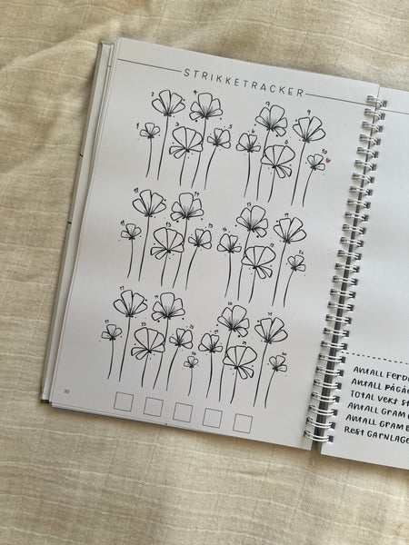 The Bullet Journal for Knitters 2025 - Norsk