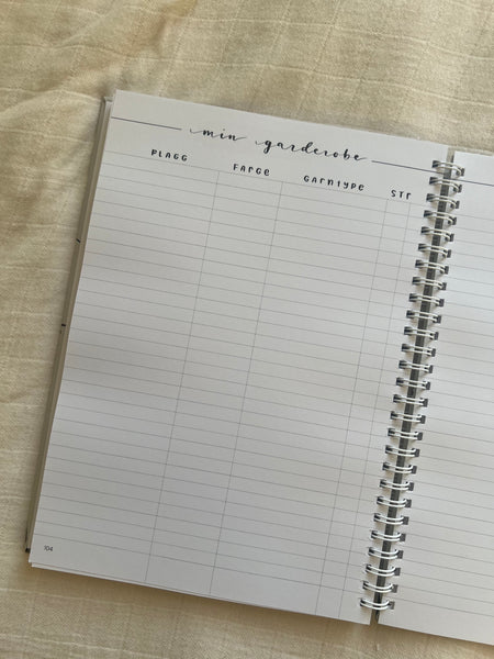 The Bullet Journal for Knitters 2025 - Norsk